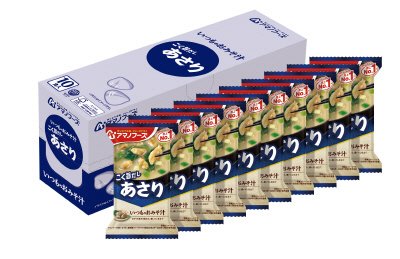 いつものおみそ汁　あさり