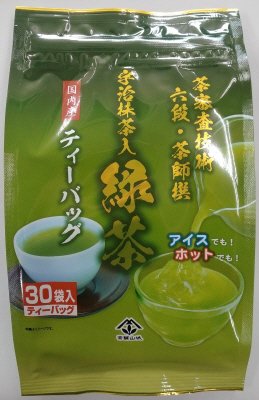 茶審査技術六段・茶師撰　宇治抹茶入り緑茶ティーバッグ