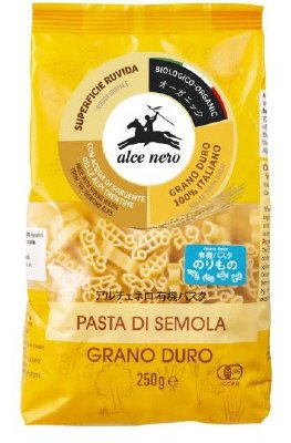 アルチェネロ有機パスタのりもの