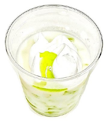 シャインマスカットのゼリーパフェ