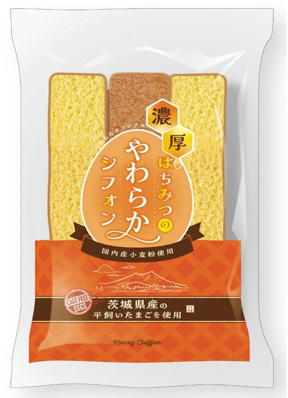 濃厚はちみつのやわらかシフォン