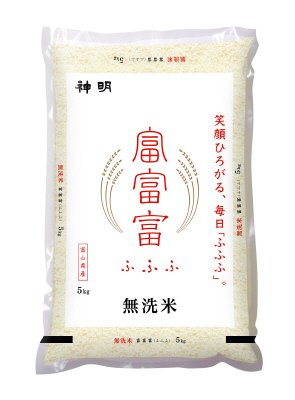 無洗米富山県産　富富富