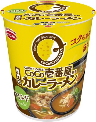 タテ型　ＣｏＣｏ壱番屋監修　専門店のカレーラーメン　マイルド