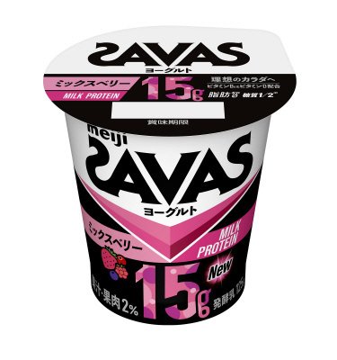 ザバスMILKPROTEINヨーグルト脂肪0ミックスベリー