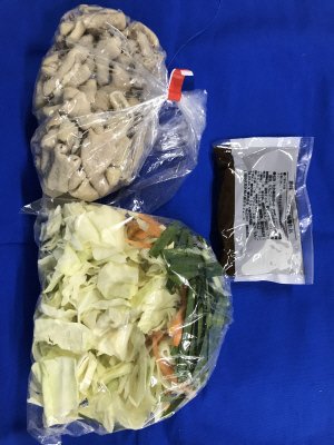 国産豚もつのにんにく味噌炒め