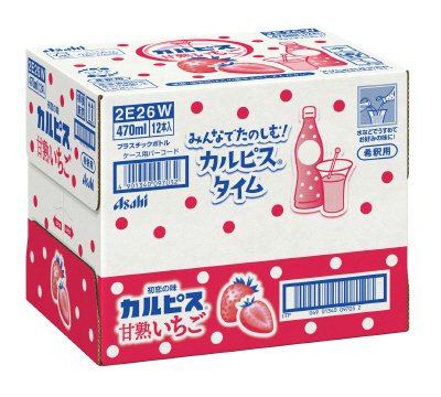 「カルピス（Ｒ）甘熟いちご」