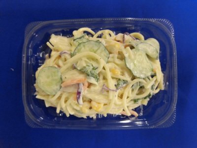 野菜たっぷりスパゲティサラダ