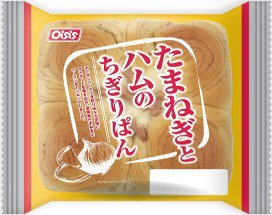 たまねぎとハムのちぎりぱん