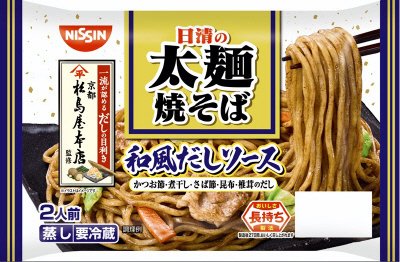日清の太麺焼そば　和風だしソース　２人前