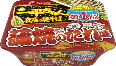 一平ちゃん夜店の焼そば　蒲焼のたれ味