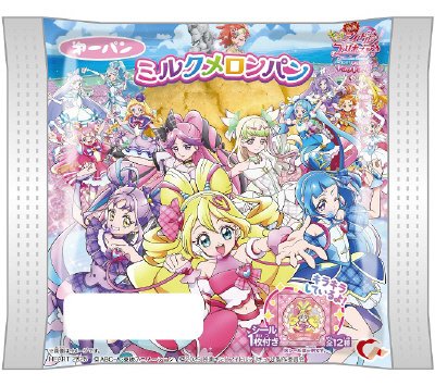 プリキュアミルクメロンパン