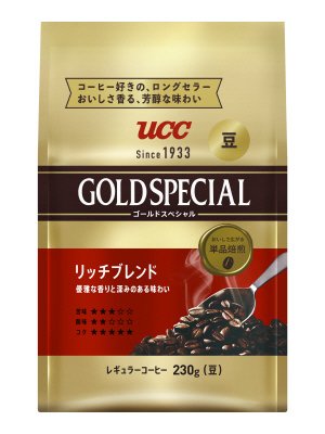 ＵＣＣ　ゴールドスペシャル 炒り豆 リッチブレンド