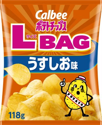 ポテトチップスＬサイズＢＡＧうすしお味