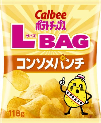 ポテトチップスＬサイズＢＡＧコンソメパンチ