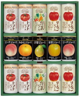 国産野菜・果実のストレートジュースセットＰＡ-２５