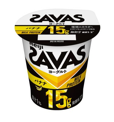 ザバスMILKPROTEINヨーグルト脂肪0バナナ