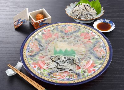 とらふく刺身セット