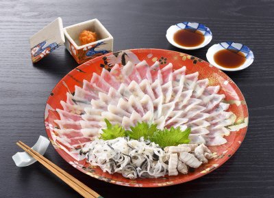 とらふく刺身セット