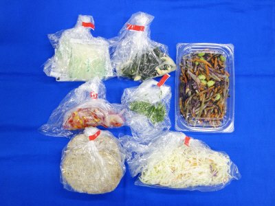 【セット】彩り野菜のおろしハンバーグ