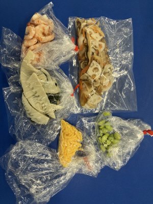 五目ちらしと筍のお吸い物