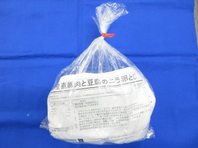 産直豚肉と豆腐のニラ卵とじ