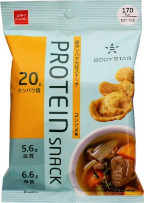 BODYSTARプロテインスナックコンソメ味