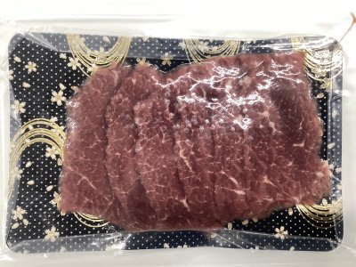 カ）鮮馬刺しＮ桜柄赤身スライス冷凍