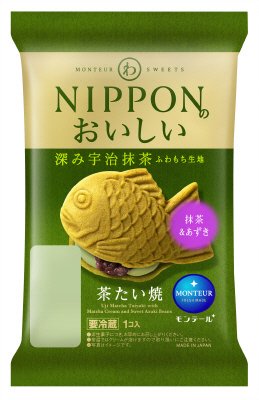 宇治抹茶・茶たい焼（抹茶あずき）