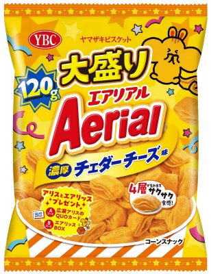 エアリアル　濃厚チェダーチーズ味（大盛り）