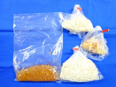 とろ～りチーズのボルケーノとじゃが芋スープ