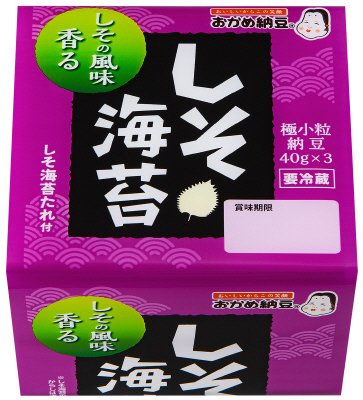 しそ海苔納豆