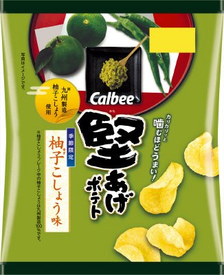 堅あげポテト柚子こしょう味