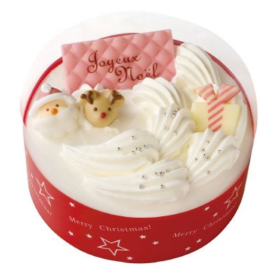 ４８．サンタとトナカイのクリスマスホワイト４号