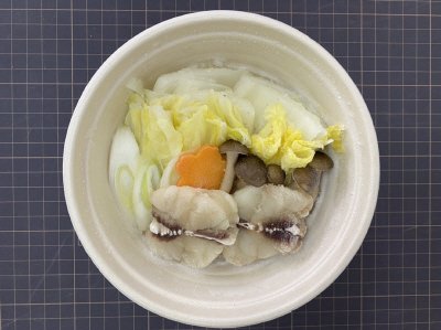 レンジで簡単！ふぐ鍋