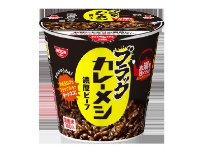 日清ブラックカレーメシ　濃厚ビーフ