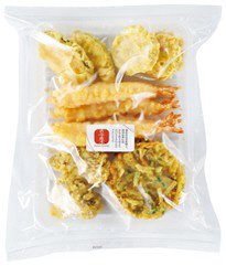 古今東北　レンジで簡単！海老と野菜の天ぷら盛り合わせ