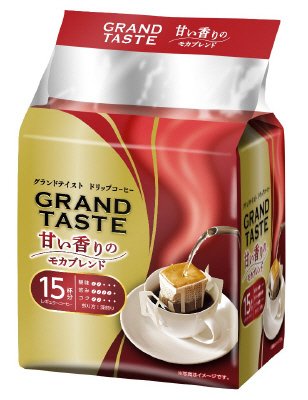 ドリップバッグ　グランドテイスト　甘い香りのモカブレンド