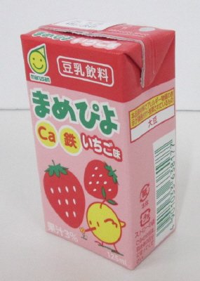 まめぴよいちご味