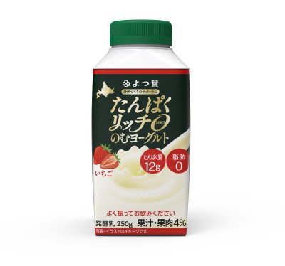 たんぱくリッチ0（ゼロ）のむヨーグルトいちご
