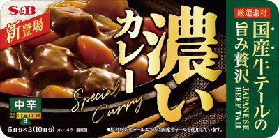 濃いカレー 中辛