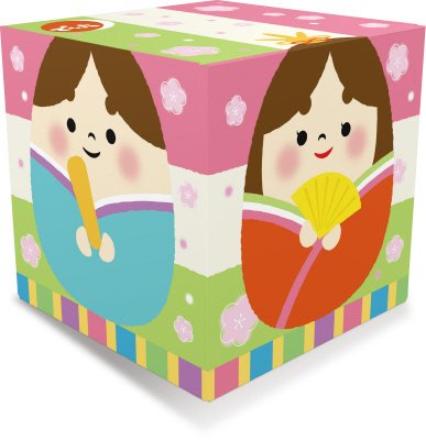 飾れるひなまつりキューブ