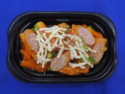 とろけるチーズの韓国風トッポギ