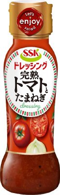 完熟トマトとたまねぎドレッシング