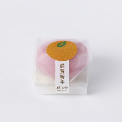 ミニミニ鏡餅（紅白）