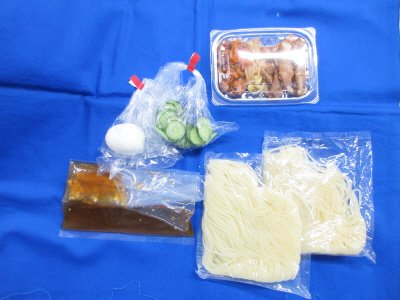 5種具材の盛岡風冷麺