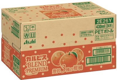 「カルピス（Ｒ）　ＢＬＥＮＤ　ＰＲＥＭＩＵＭ　贅沢３種の柑橘」