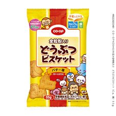 全粒粉入り　どうぶつビスケット（Ｃａ、鉄）