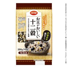 お豆がおいしい十二穀（北海道産黒豆入り）