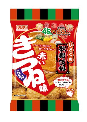 ひとくち歌舞伎揚　赤いきつね味