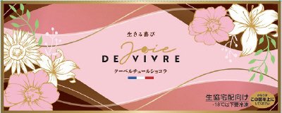 Ｊｏｉｅ　ＤＥ　ＶＩＶＲＥ　クーベルチュールショコラ